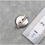 Основа для броши, круглая, 1,5см